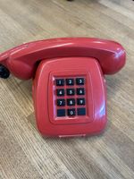Tischtelefon Autophon rot