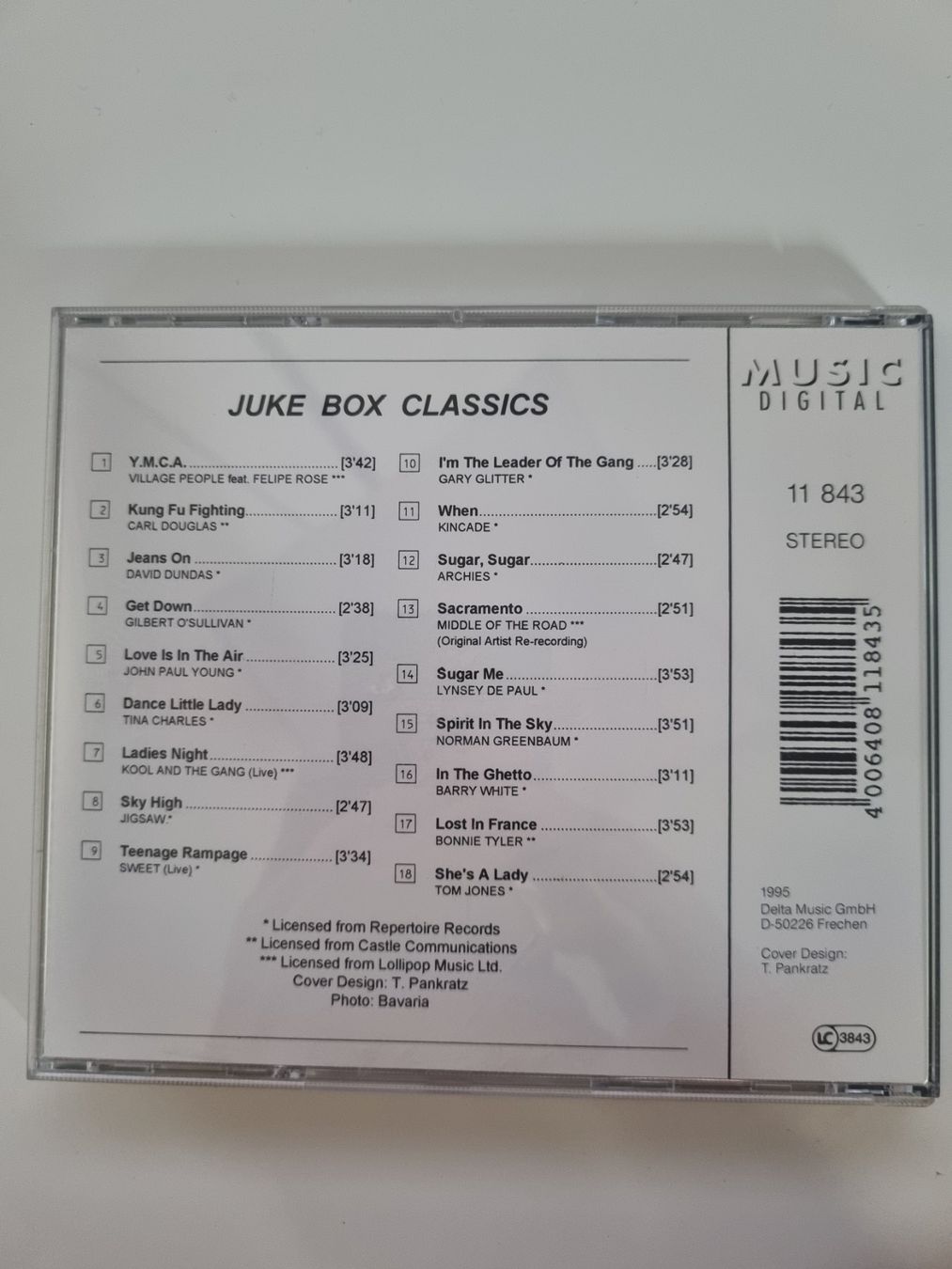 CDs: CD Jukebox Classics, Y.M.C.A., Sweet, 1985 – Gebraucht aus Wetzikon ZH von Bambiskus 1