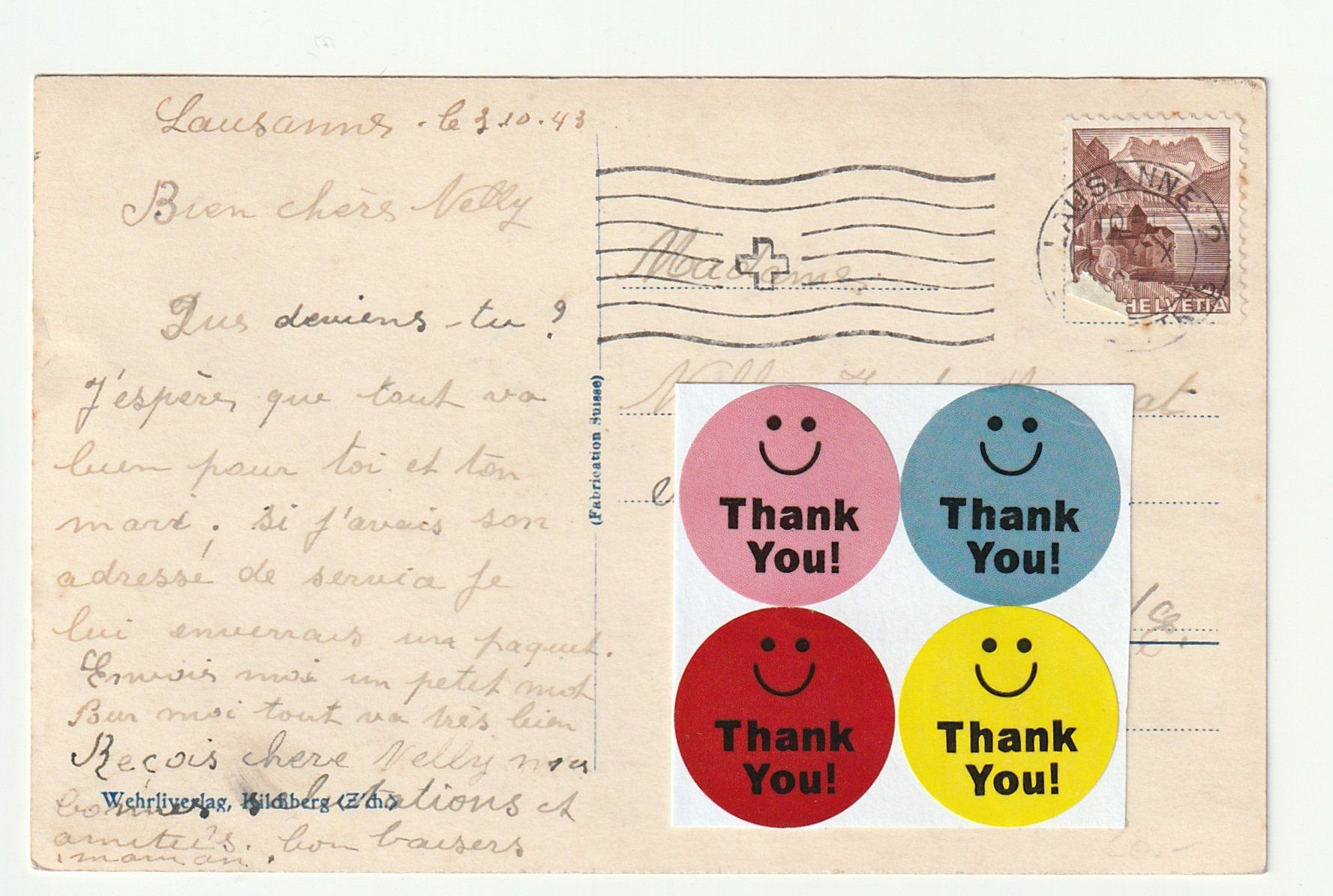 Cartoline postali: Alte Postkarte 1943, Bärengraben, Bern, Schweiz – Usato da St. Gallen venduto da Ricardo_Deals 1