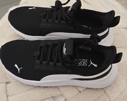 Puma chaussures noir blanc taille 36 comme neuf