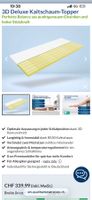 3D Deluxe Kaltschaum Topper, 8cm Premiumhöhe, Neuwertig