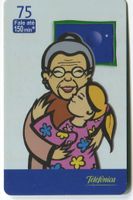 Telefonkarte "Muttertag". Brasilien