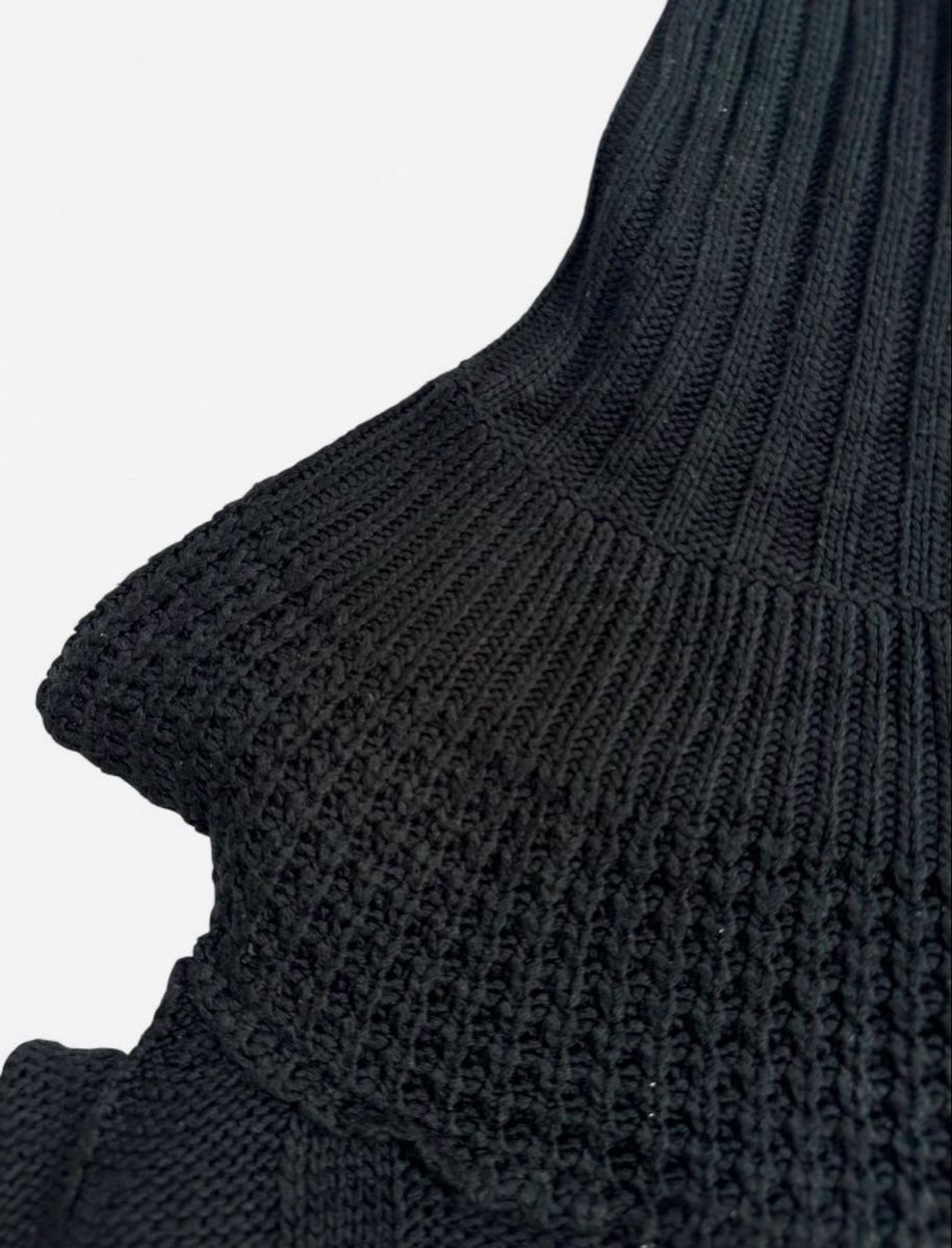 Vestiti: Schickes, warmes, schwarzes Strickkleid mit Rollkragen. – Usato da Wohlen AG venduto da jes_9c79 1