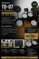 Roland TD-07 V-Drums Schlagzeug guter Zustand