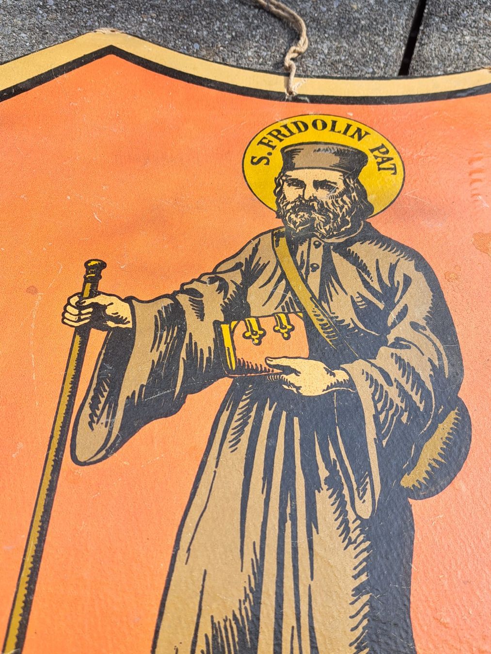 Altro in Antiquarato & Arte: Antikes Wappenschild  Kt. Glarus / Fridolin – Usato da Muotathal venduto da s_spiess 1