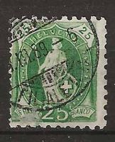 CH067b - Helvetia debout 67b vollstempel