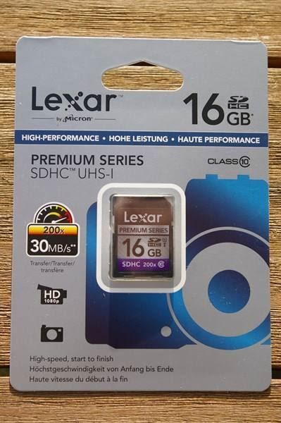 Lexar Speicherkarten: Lexar PREMIUM SERIES SDHC 16 GB Class 10 – Neu und originalverpackt aus Niederurnen von mowgli_1963