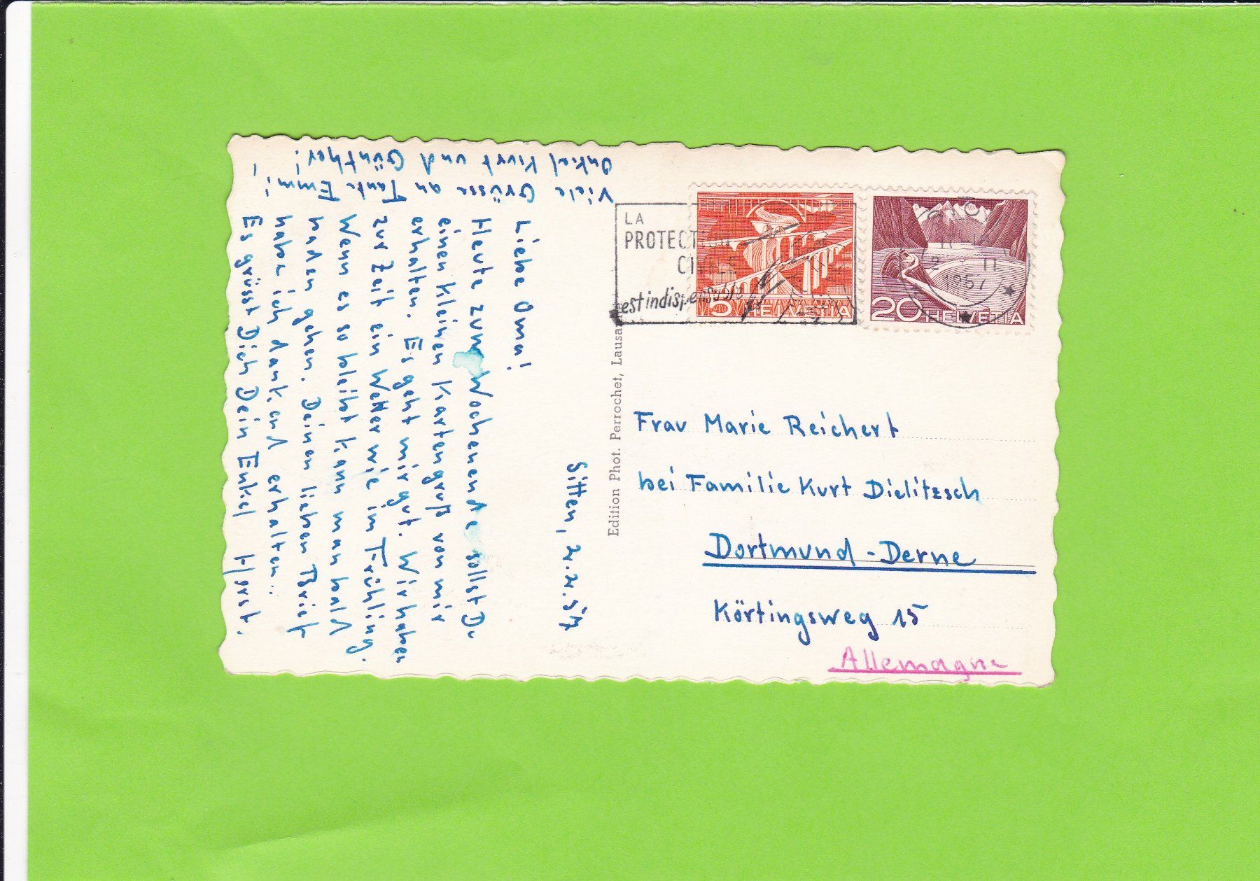 Cartoline postali: Kessiboden – Usato da St. Peterzell venduto da neckertal 1