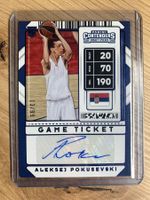 NBA Aleksej Pokusevski RC 13/99 AUTOGRAPH Blue 🔥