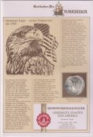 USA Silberdollar Eagle1990 'Entdecken Sie Amerika'