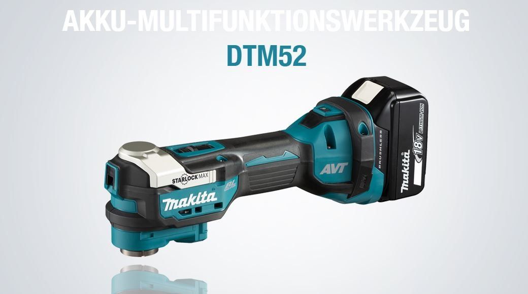 Makita Alle Werkzeuge: Makita Akku Multifunktionswerkzeug DTM52 – Neu und originalverpackt aus Koppigen von