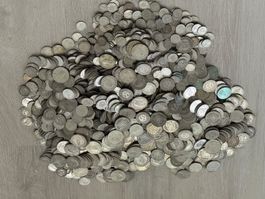 10 kg Schweizer Silbergeld 1874 bis 1967