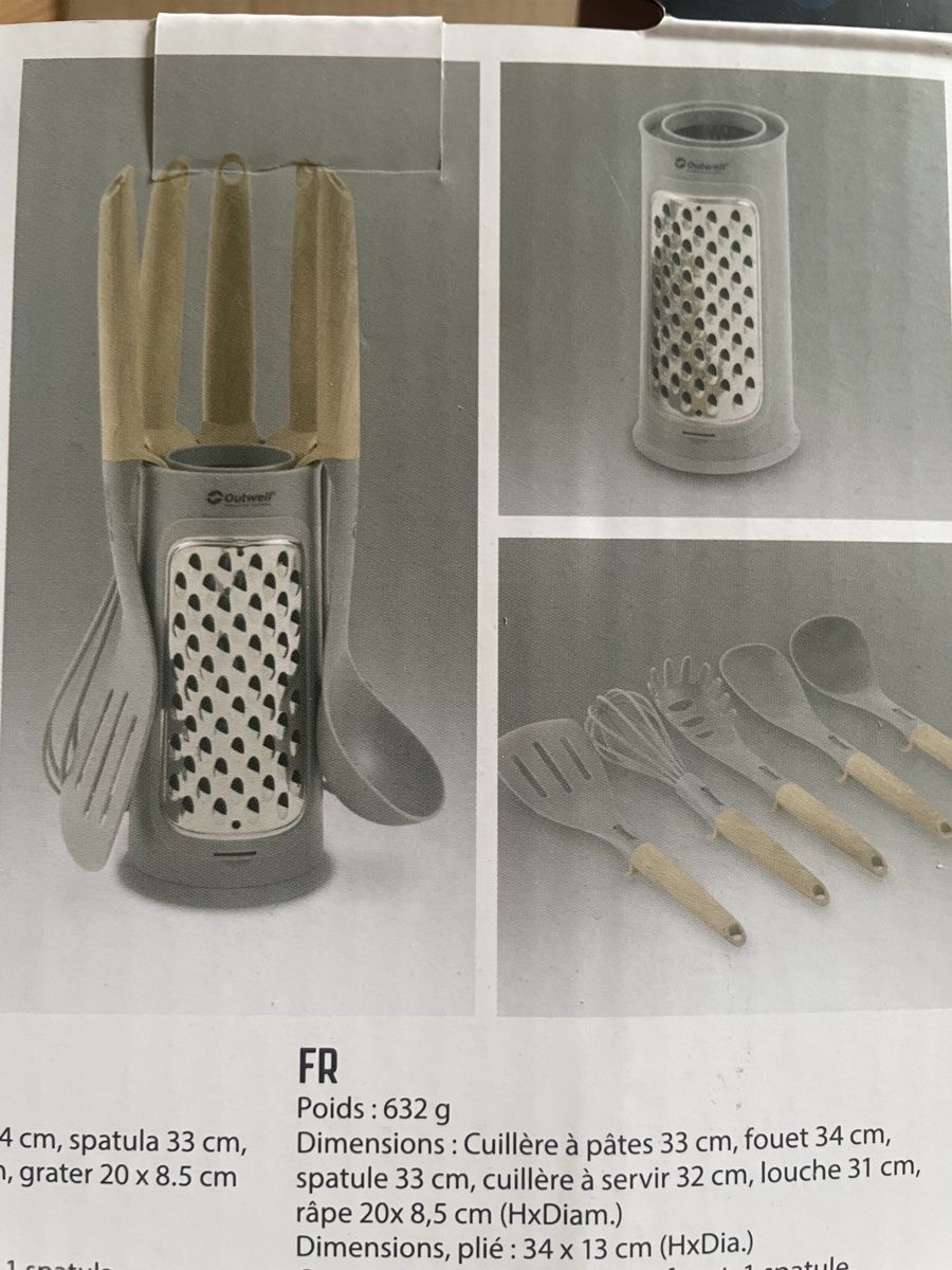 Set di posate: Outwell Camping Küchenutensilien Set – Nuovo e nell'imballaggio originale da St. Gallen venduto da macauktion 1