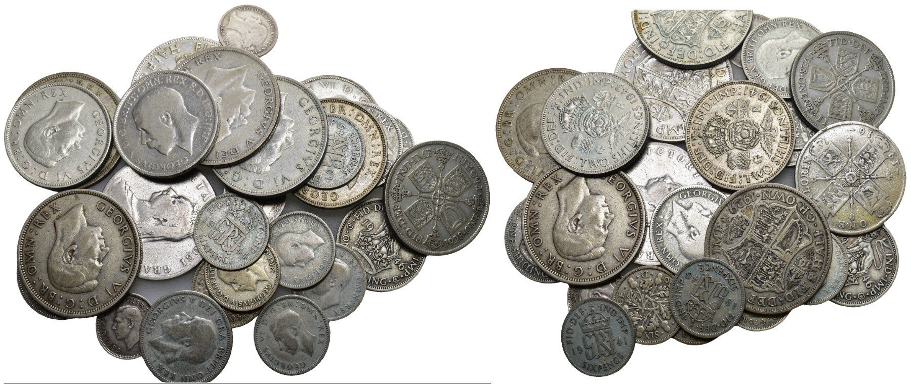 Alle Münzen: England Lot – Gebraucht aus Bern von numismatictops