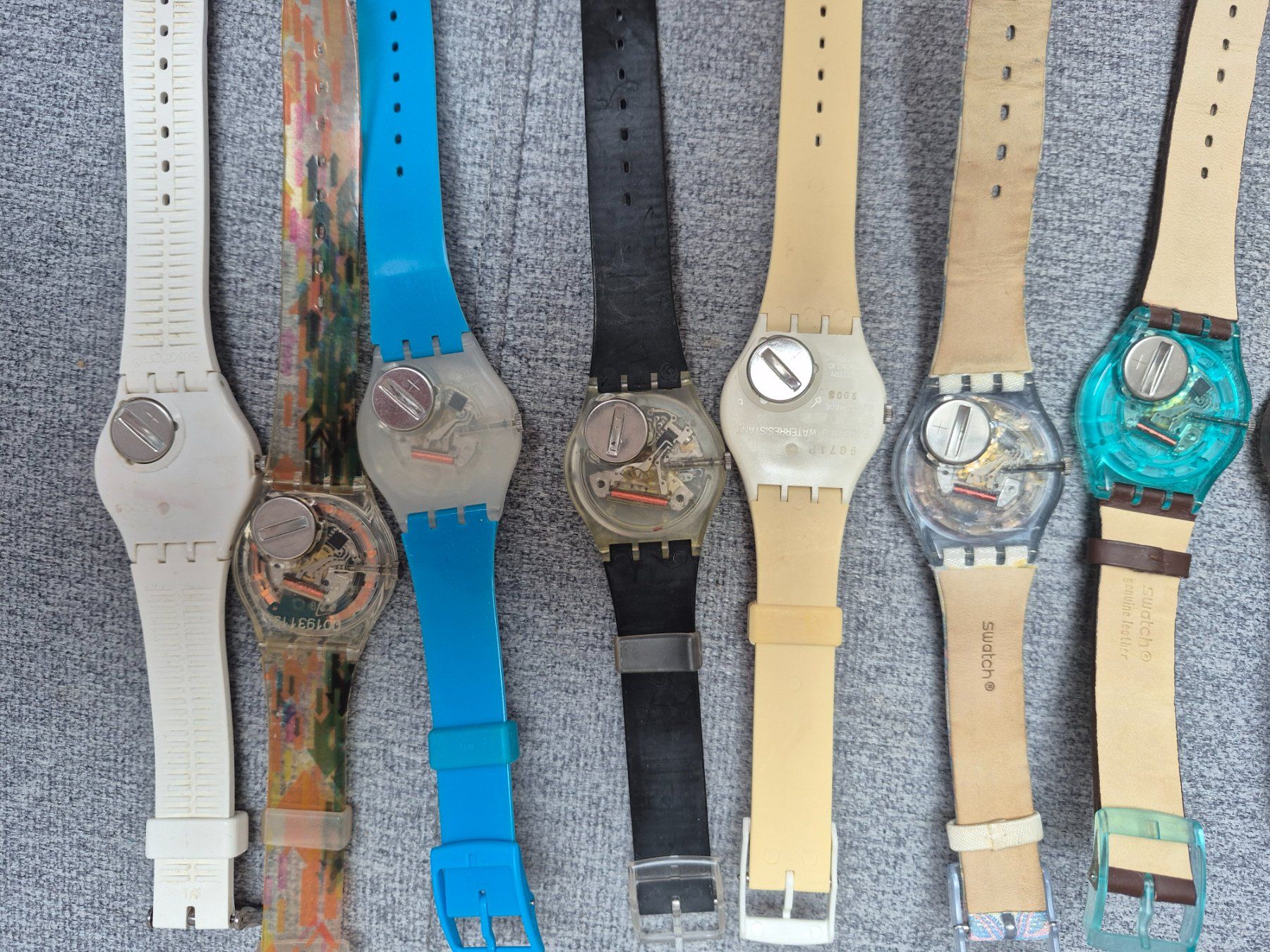 Swatch Orologi: Set 8 Swatch Uhren Set vintage – Usato da Aesch BL venduto da Moni1211 4