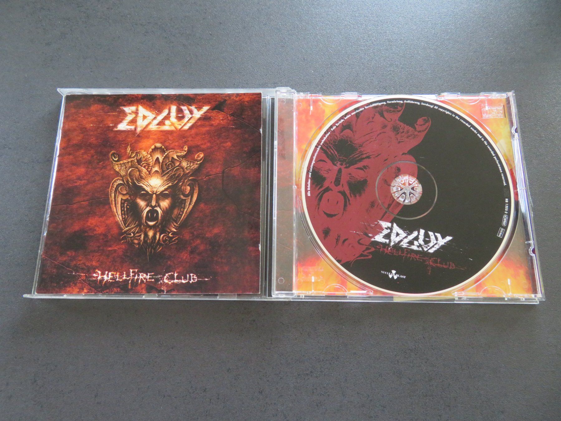 CDs: EDGUY Hellfire Club 2004  SIGNED!!!   Heavy Metal CD RAR – Gebraucht aus Niederbipp von Onyx32