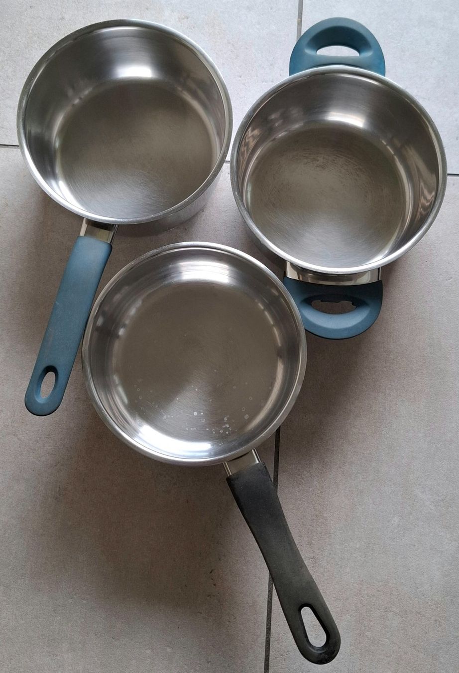 Ikea Pentole: 3x Master, Rostfrei Kochtopfset Gr. Je.18/10 – Usato da Rotkreuz venduto da keerthdi