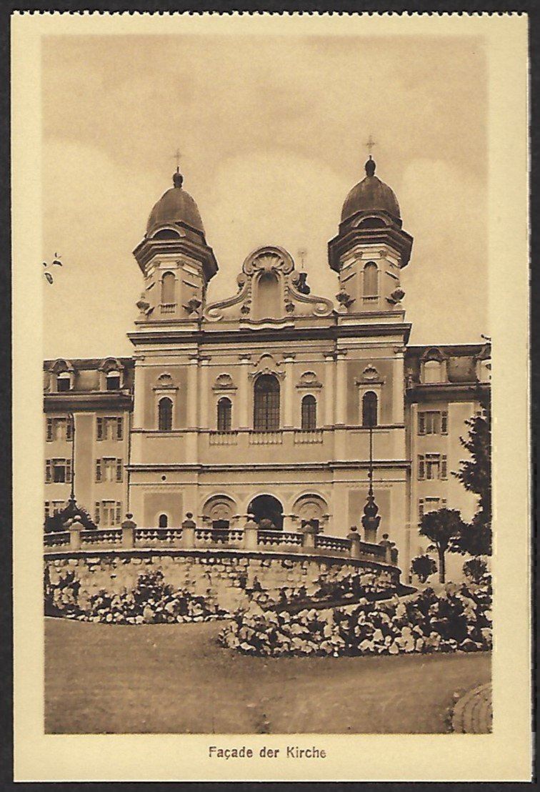 Dipinti: Fassade der Kirche, Kollegium Schwyz – Usato da Luzern venduto da Einh0rn