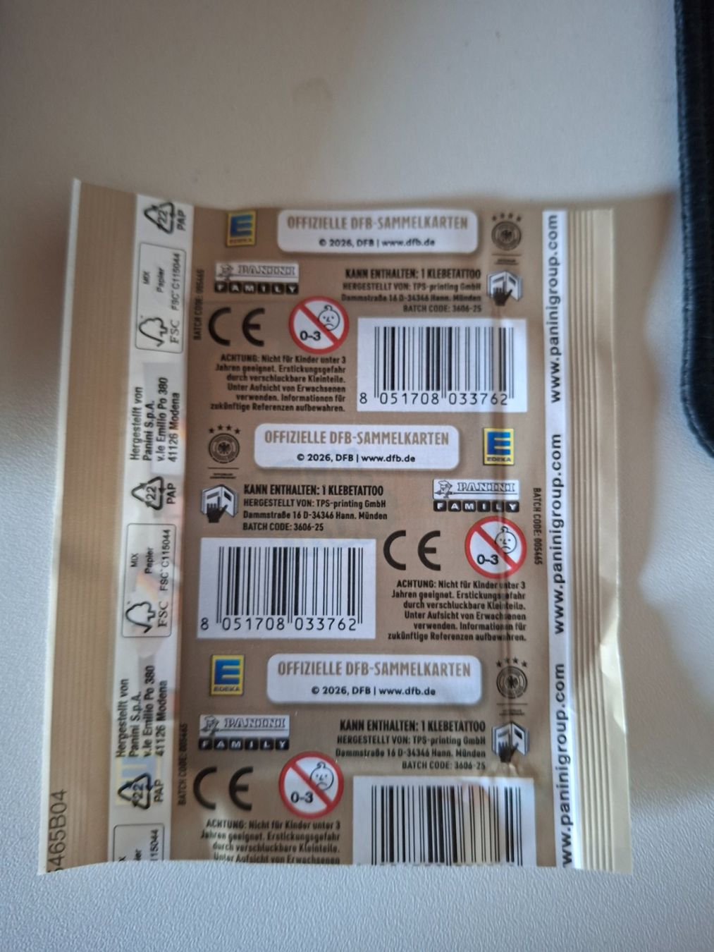 Panini Carte collezionabili: Panini Offizielle DFB Sammelkarten Edition 2026 – Nuovo e nell'imballaggio originale da Erlinsbach venduto da pfunky 1