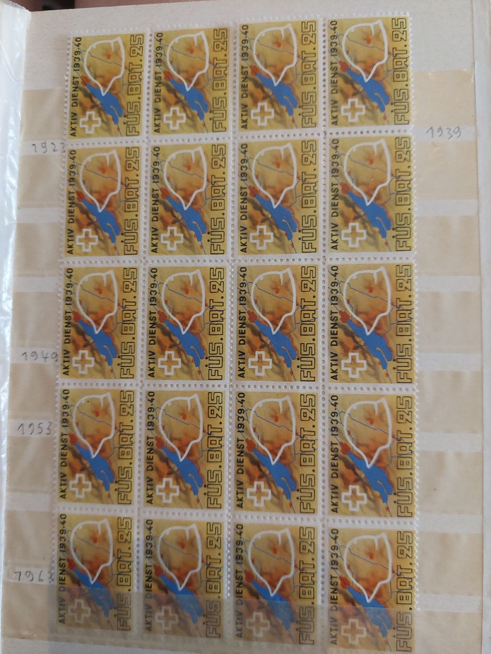 Alle Briefmarken: Timbres Suisse militaire  – Gebraucht aus Le Locle von wchs 9