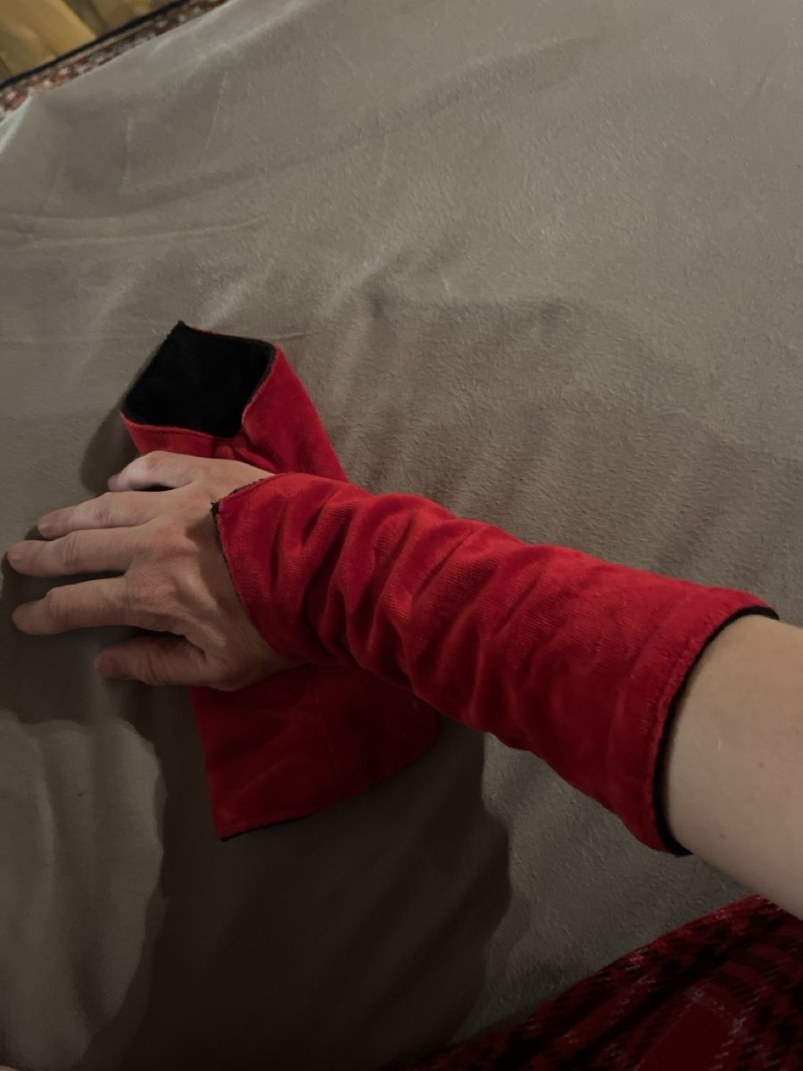Altro in  Abbigliamento & Accessori: rote Stulpen aus Samt – Usato da Rodersdorf venduto da estherdaphne 2
