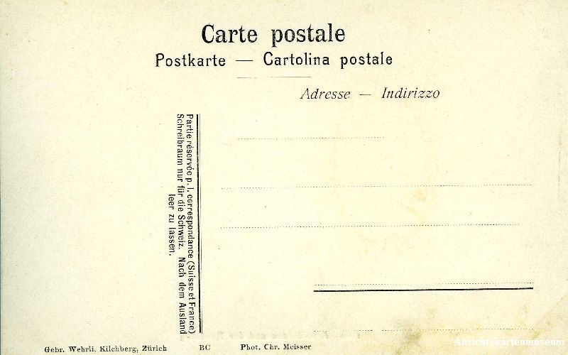 Cartoline postali: Arth-Goldau - mit Rossberg + ca. 1900 – Usato da Emmenbrücke venduto da teestube 1