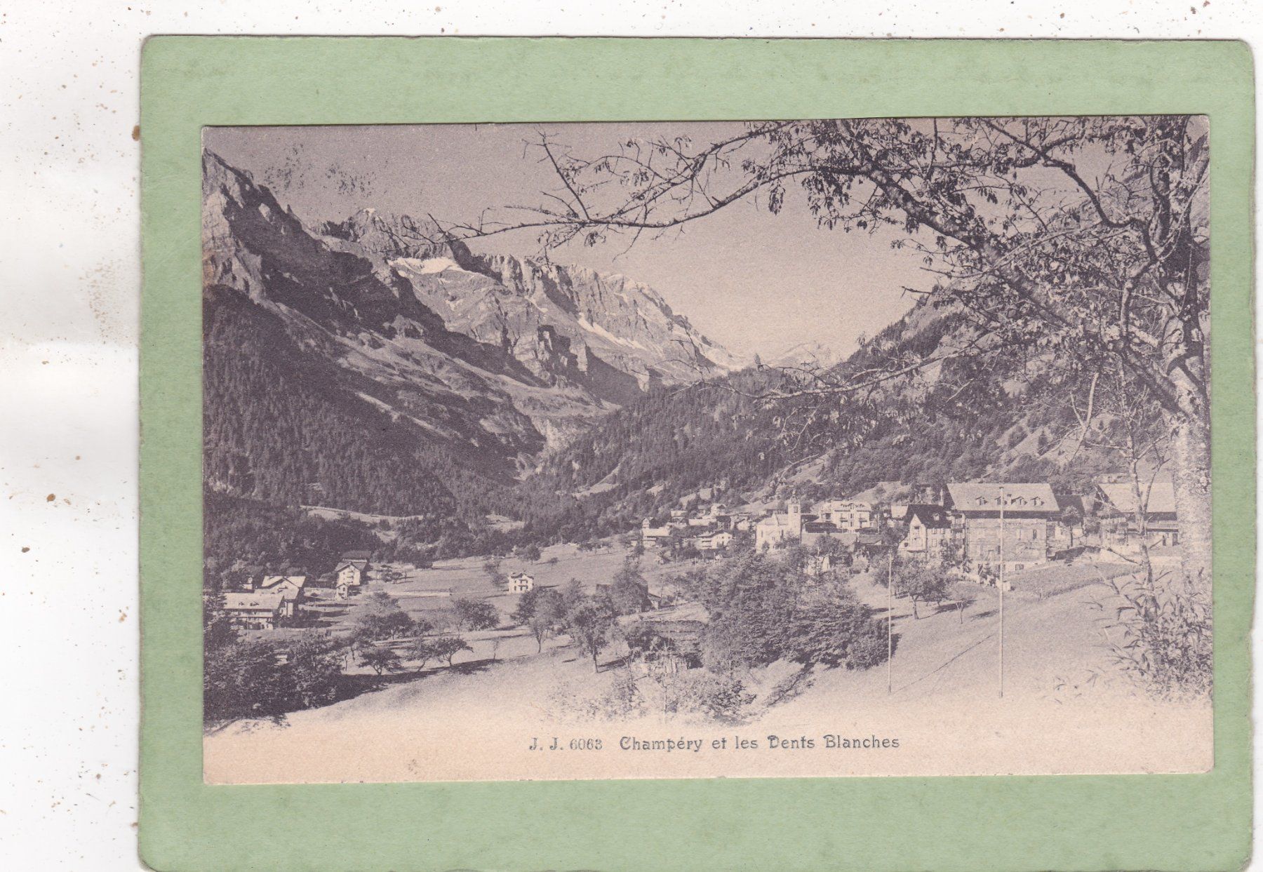 Ansichtskarten: Champéry 1911 – Gebraucht aus Herisau von Lisegrat2008