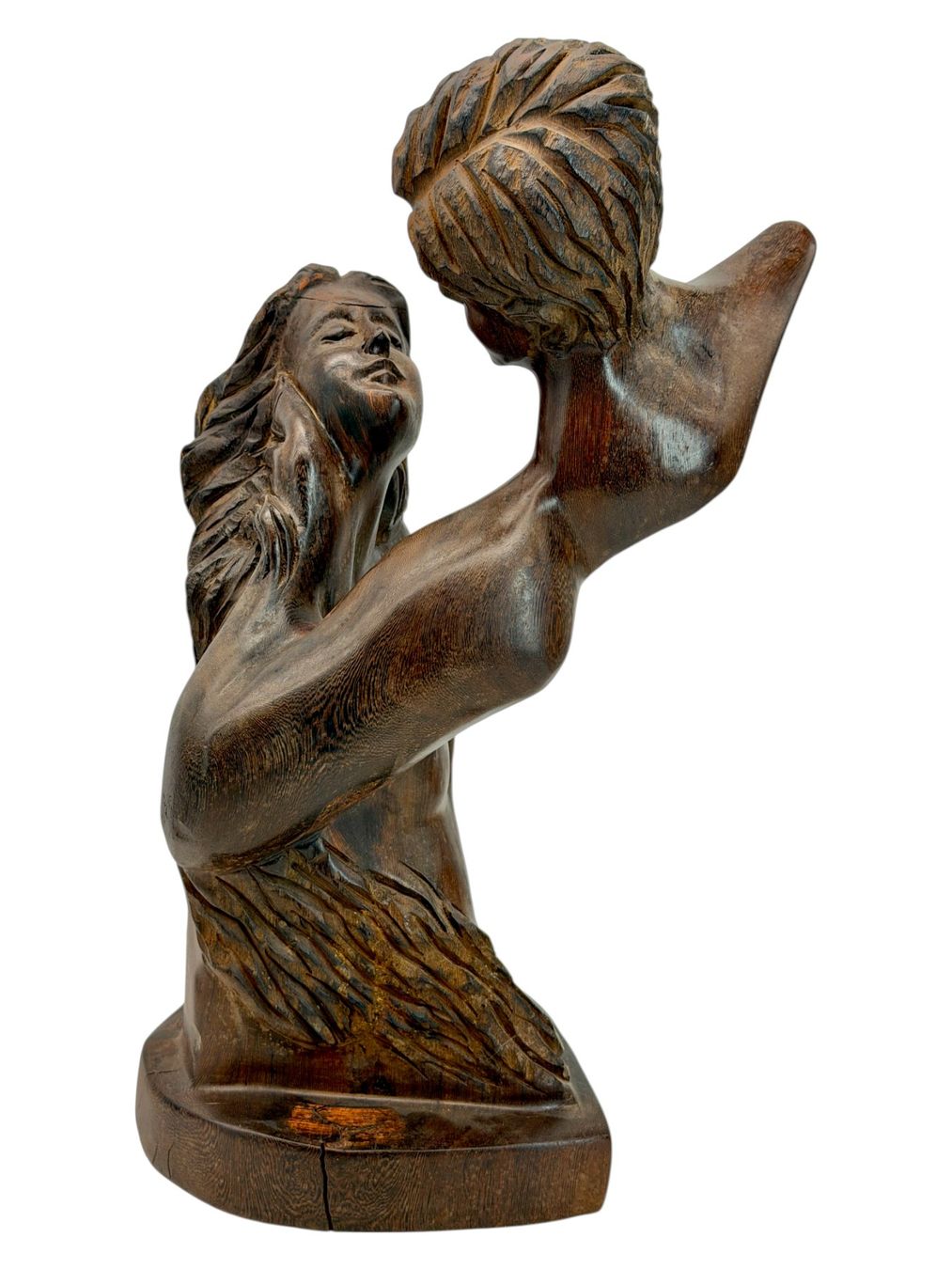 Sculture & Statue: Grande sculpture "Desire" en palissandre – Usato da Morges venduto da vintix 1