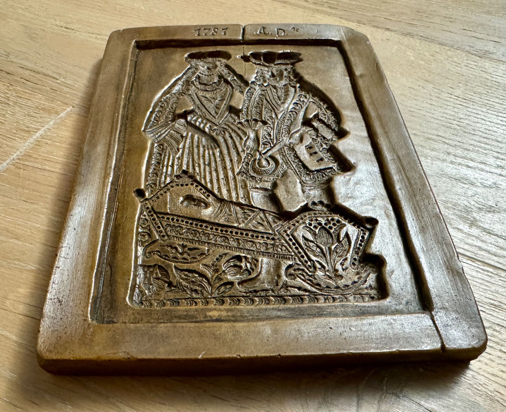 Backformen: Gebäckmodel Backmodel Model Kunstharz 24 x 17 cm – Gebraucht aus Rothrist von Luckywinner 1