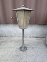 Gartenlaterne Metall schwarz gebraucht