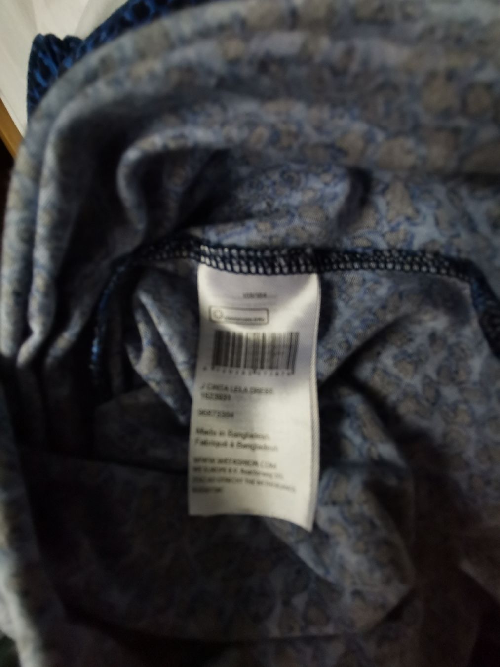 Kleider & Röcke: Kleid, Easy Tiger, 158 - 164, blau getigert – Gebraucht aus Oftringen von januarloch 5