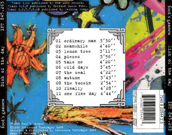 CD: Fool's Garden - Peter Freudenthaler, Thomas Mangold, – Usato da Unterbäch venduto da waqil 1