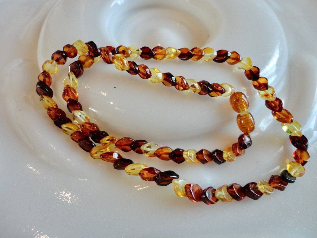 Catenine: Halskette - Bernstein /Ambre/Amber echt – Nuovo (secondo la descrizione) da Biberist venduto da tl-schmuck