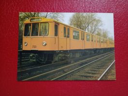 AK Bahn Berlin U-Bahn Triebwagen A3 LK
