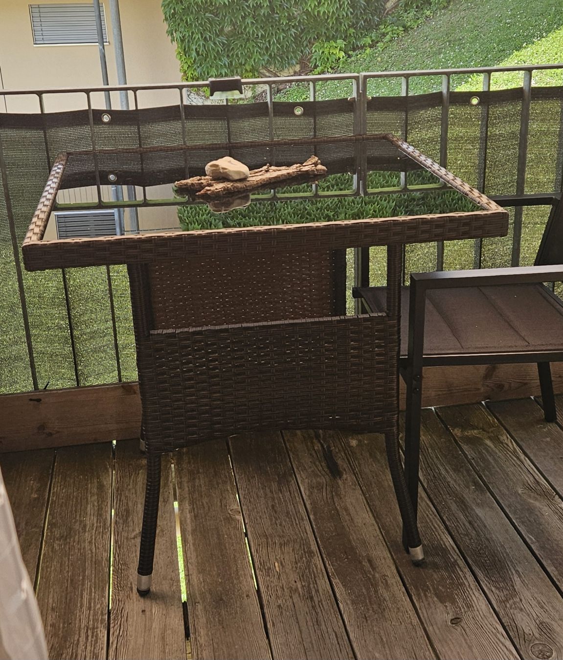 Tavoli: Garten-Esstisch Polyrattan braun – Usato da Bettlach venduto da shanty11 1