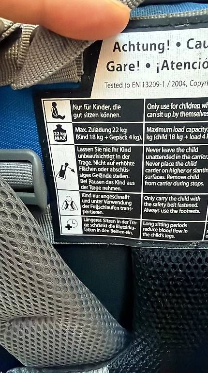 Bauch- & Rückentragen: Deuter Kindertrage Rucksack Babytrage – Gebraucht aus Zürich von mic_v7zw 2