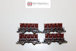 Roco 24008 4er Set Schüttgutwagen F-z Deutsche Bahn Spur N