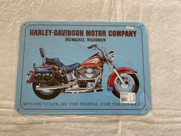 Harley-Davidson Porzellan-Schild, neu, original verpackt!