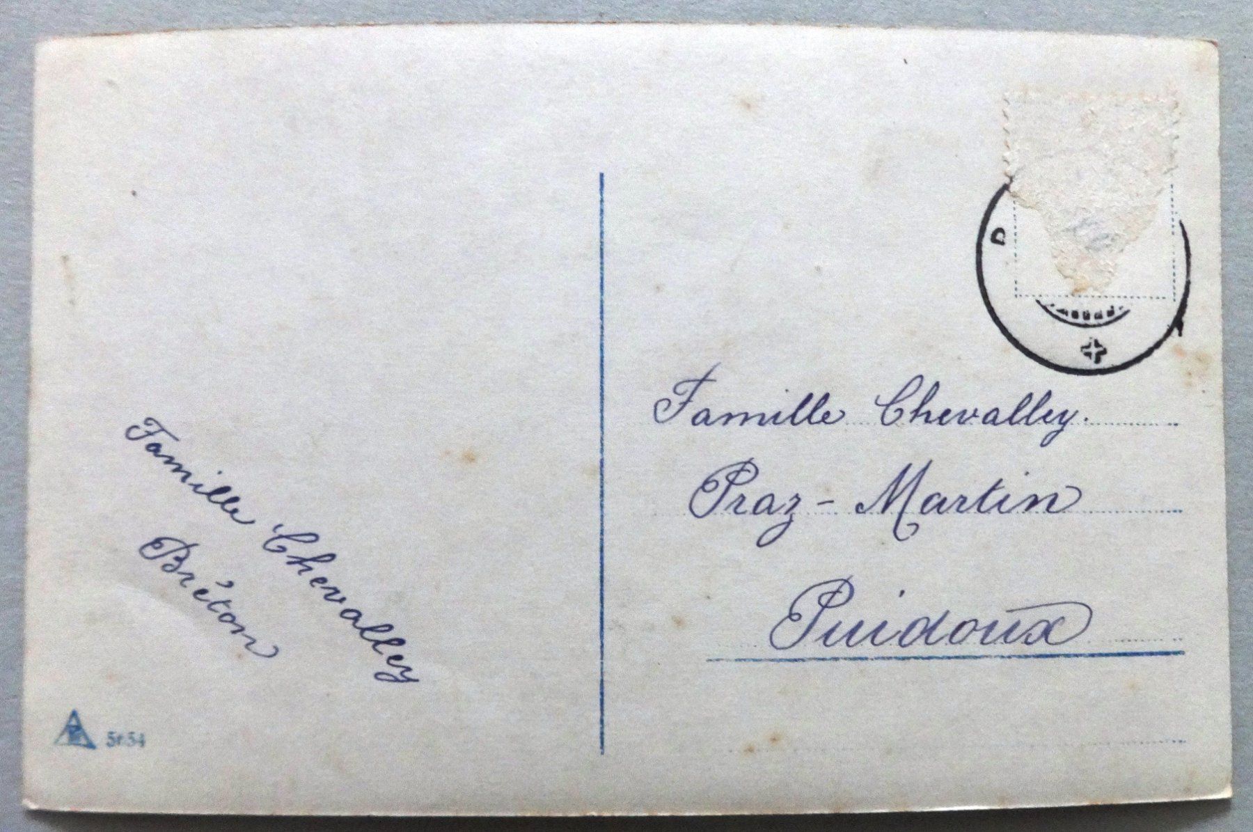 Cartoline postali: Bonne Année – Difettoso da Fétigny venduto da Billy2miny 1