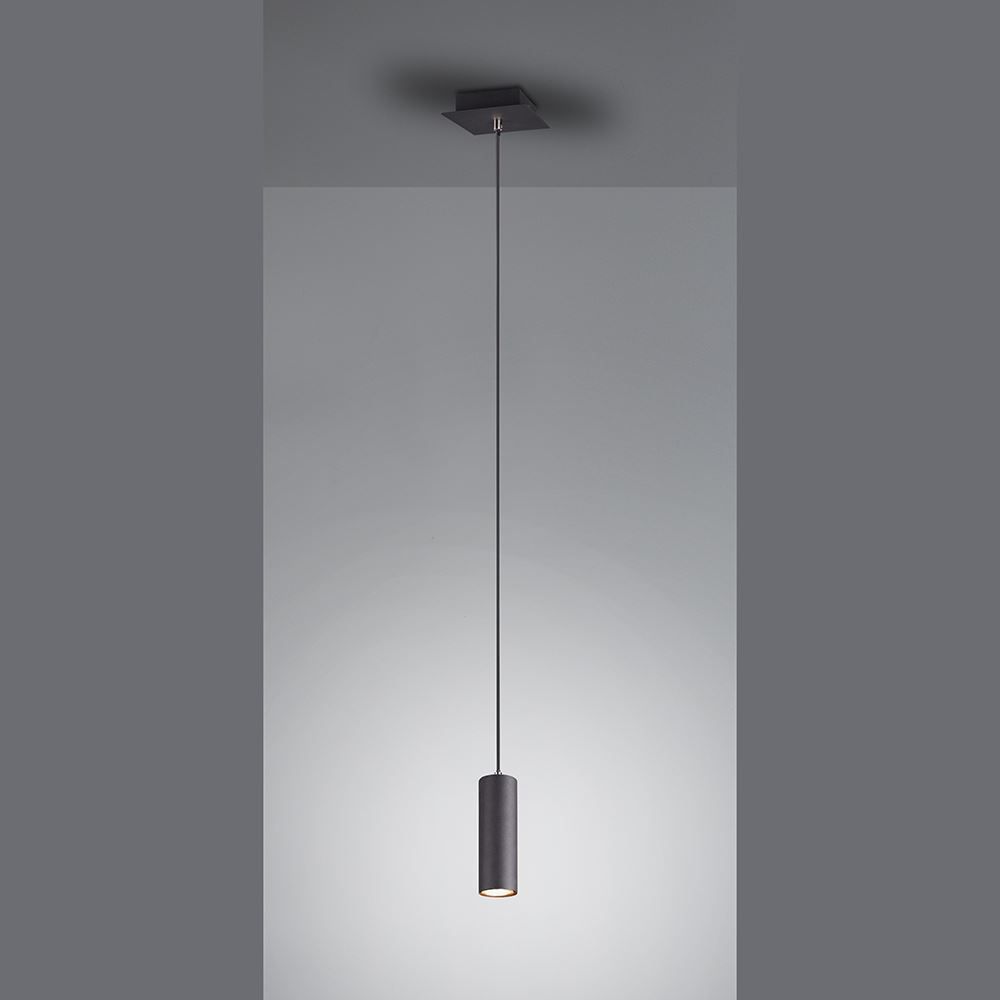 Lampadari & plafoniere: Hängeleuchte, Schwarz, 150 cm x 12 cm – Nuovo (secondo la descrizione) da Kreuzlingen venduto da Smart-Light