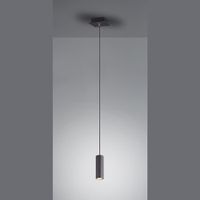 Hängeleuchte, Schwarz, 150 cm x 12 cm