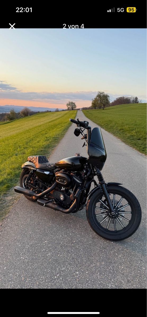 Harley-Davidson Chopper: Harley-Davidson XL883N Iron – Usato da Landiswil venduto da RaffyS. 4