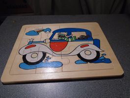 Puzzle Auto, Holz