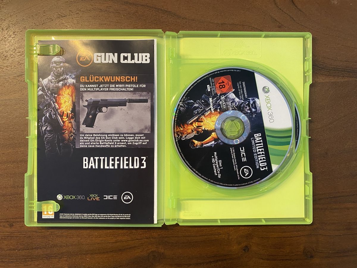 Microsoft Spiele: Battlefield 3 für Xbox 360 – Gebraucht aus Thunstetten von Virus_33 1