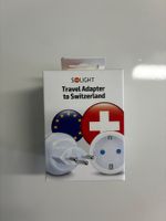 Solight Reiseadapter EU zu Schweiz (Typ E, F, C zu J)