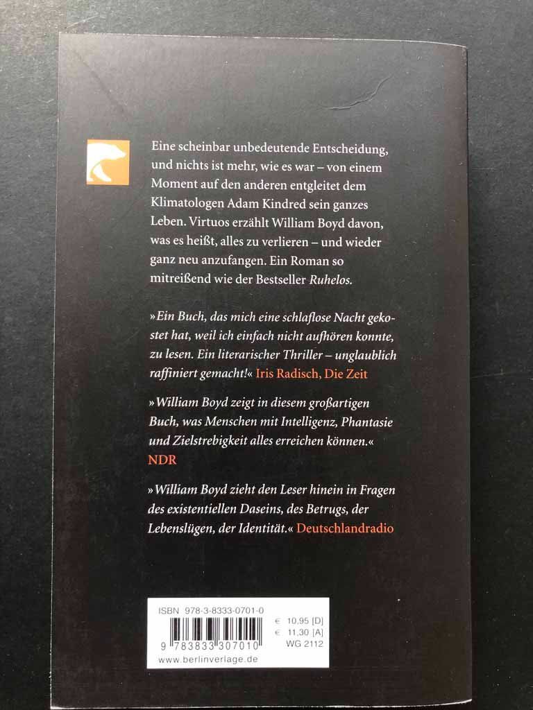 Libri: Buch "Einfache Gewitter" von William Boyd – Usato da Balzers venduto da Anna101 1