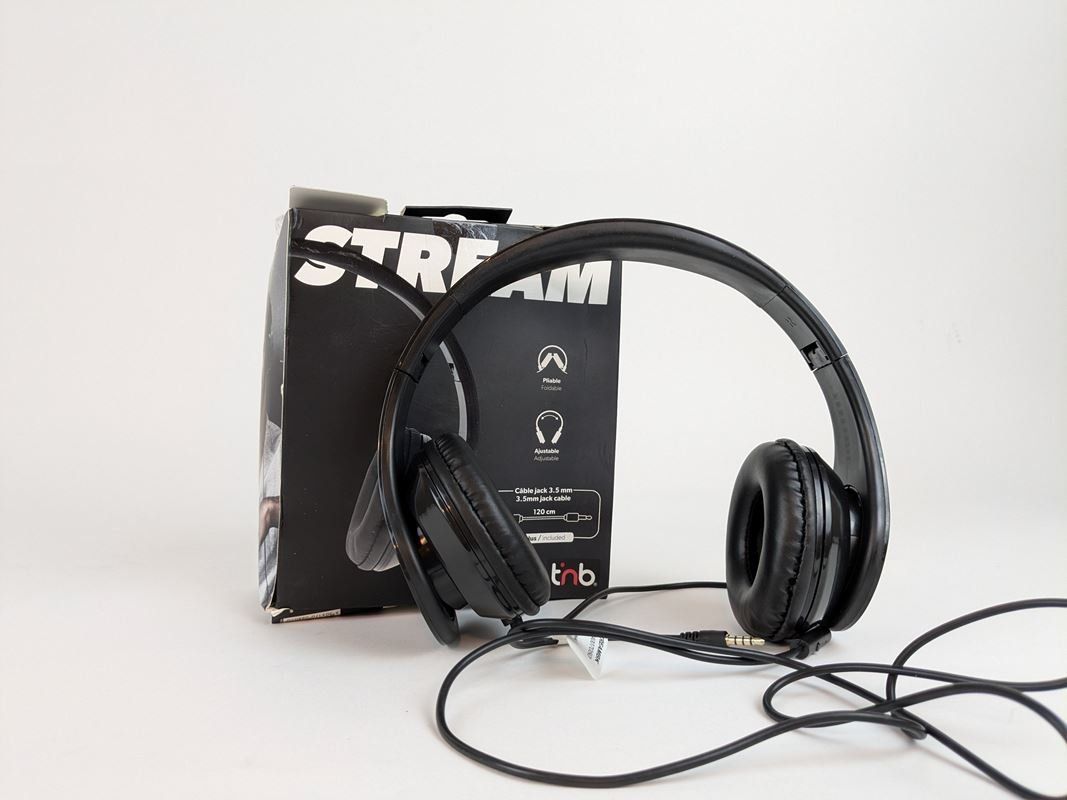 Cuffie: T`NB On-Ear-Kopfhörer Stream Schwarz – Nuovo (secondo la descrizione) da Thun venduto da Restwert_Thun