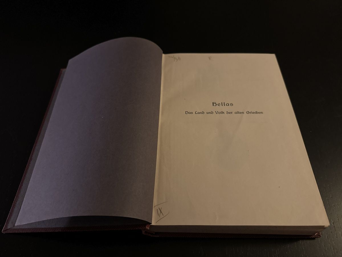 Libri: Hellas von Wägner - Baumgarten – Usato da Erstfeld venduto da Mario_boe0 1