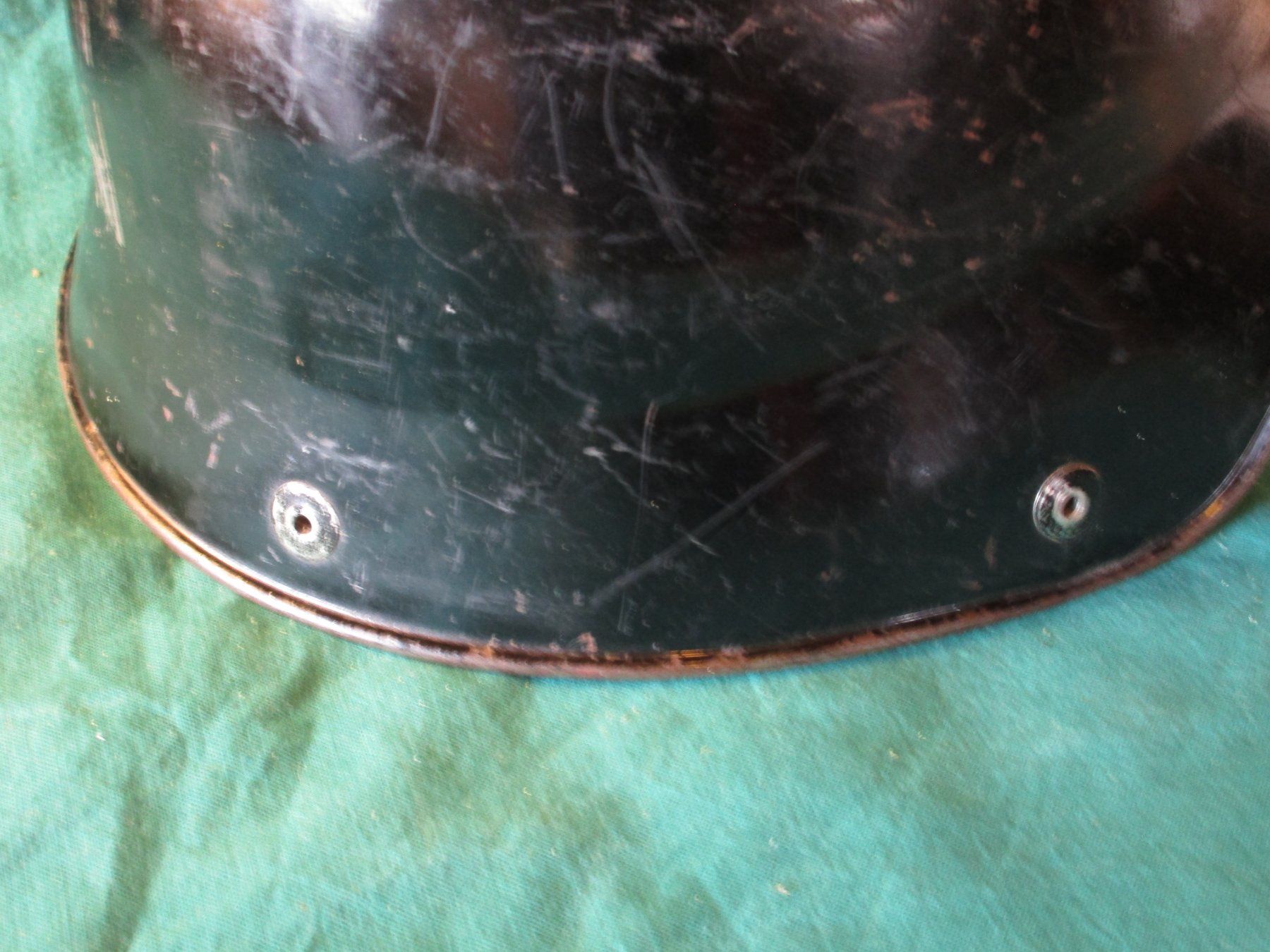 Schweizer Armee Stichwaffen: Helm (3) – Gebraucht aus Bowil von vifi01 4