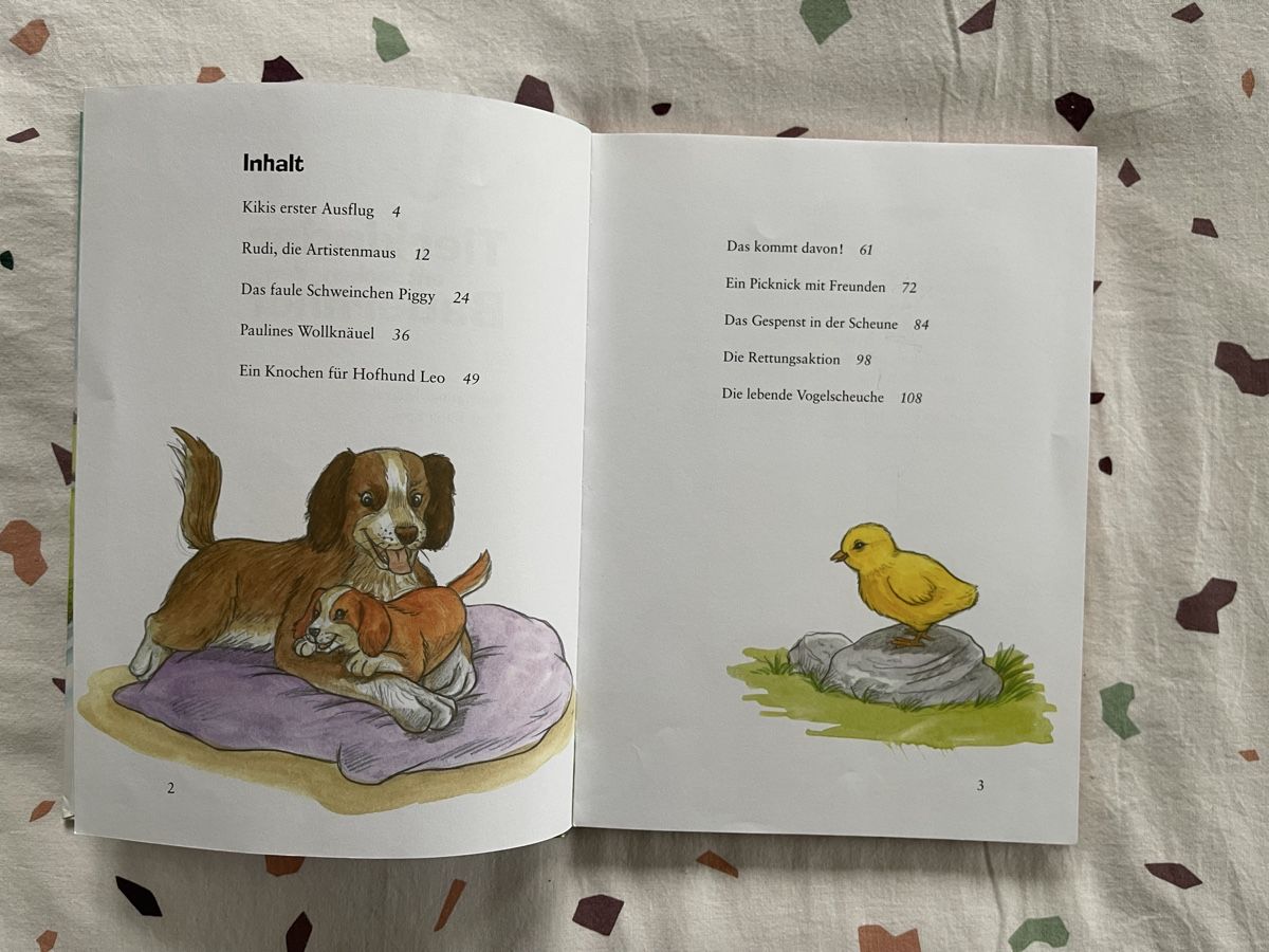 Libri: Tierkinder entdecken den Bauernhof! Kinderbuch. – Usato da Hirzel venduto da carta9 1